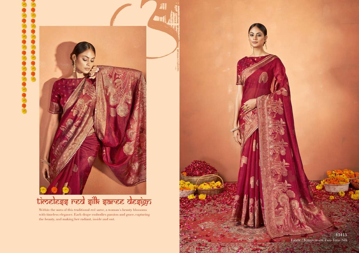 Mahotsav Mohmanthan Norita Series Pradha Silk With Designer